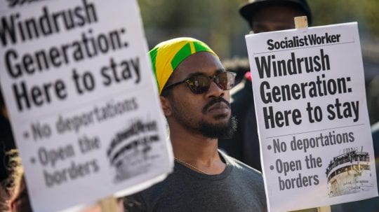 windrush protesters